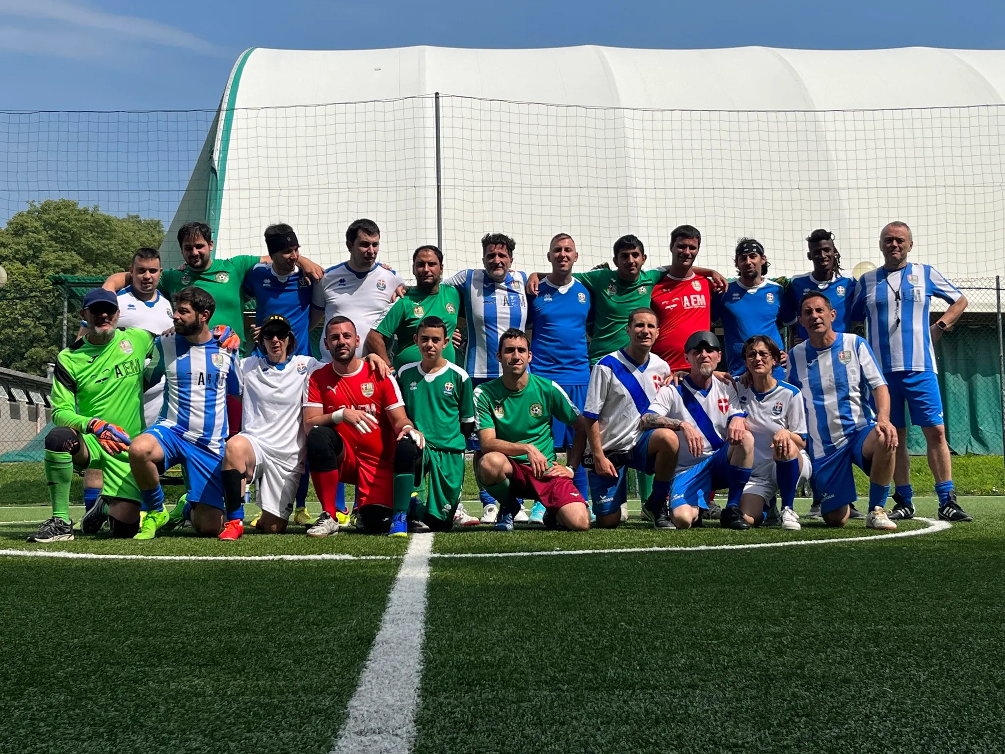 Le squadre di un torneo di Sport Integrato